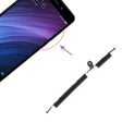Power Button and Volume Control Button for Xiaomi Redmi 4A(Black) - Home key & Side Key by PMc TechLife | Online Shopping South Africa | PMc TechLife | Buy Now Pay Later Mobicred