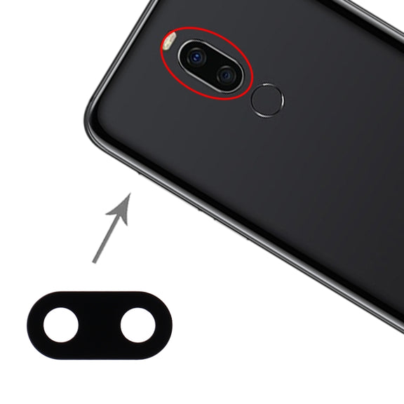 For Meizu X8 10pcs Back Camera Lens