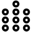 For Meizu Meilan A5 / M5 10pcs Back Camera Lens - For Meizu by PMc TechLife | Online Shopping South Africa | PMc TechLife | Buy Now Pay Later Mobicred