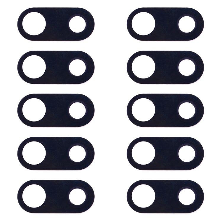 10 PCS Back Camera Lens for LG V30 H930 H933 (Black)