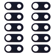 10 PCS Back Camera Lens for LG V30 H930 H933 (Black)