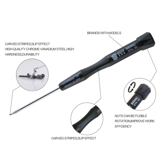 10 in 1 BEST BST-8800E Repair Tool Precision Multi-purpose Magnetic Screwdriver Set