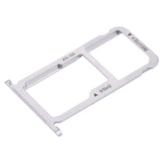 For Huawei Honor 6X / GR5 2017 SIM Card Tray & SIM / Micro SD Card Tray(Silver)