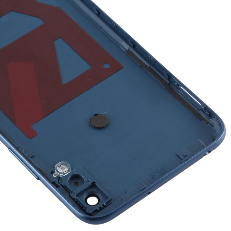 Battery Back Cover with Camera Lens & Side Keys for Huawei Enjoy 9e(Blue)