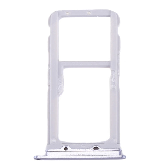 For Huawei Honor 9 SIM Card Tray & SIM / Micro SD Card Tray(Grey)