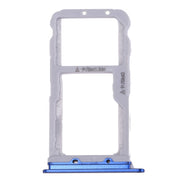 For Huawei Honor 9 SIM Card Tray & SIM / Micro SD Card Tray(Blue)
