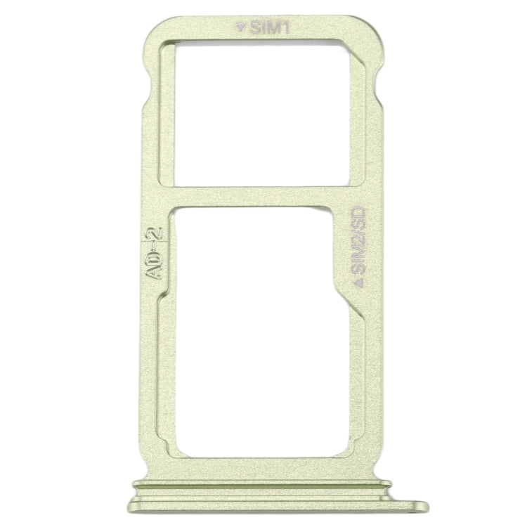 For Huawei P10 Plus SIM Card Tray & SIM / Micro SD Card Tray(Green)