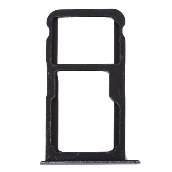 For Huawei P10 Lite SIM Card Tray & SIM / Micro SD Card Tray(Black)