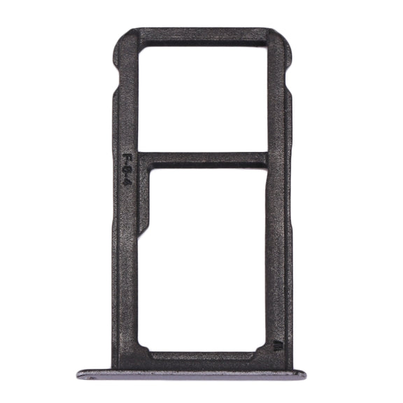 For Huawei P10 Lite SIM Card Tray & SIM / Micro SD Card Tray(Black)