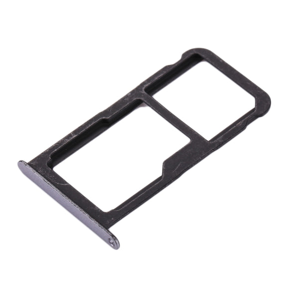 For Huawei P10 Lite SIM Card Tray & SIM / Micro SD Card Tray(Black)