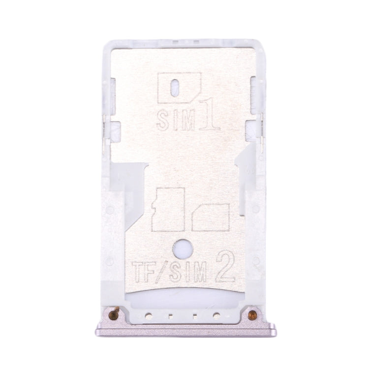 For Xiaomi Redmi 4 SIM & SIM / TF Card Tray(Grey)