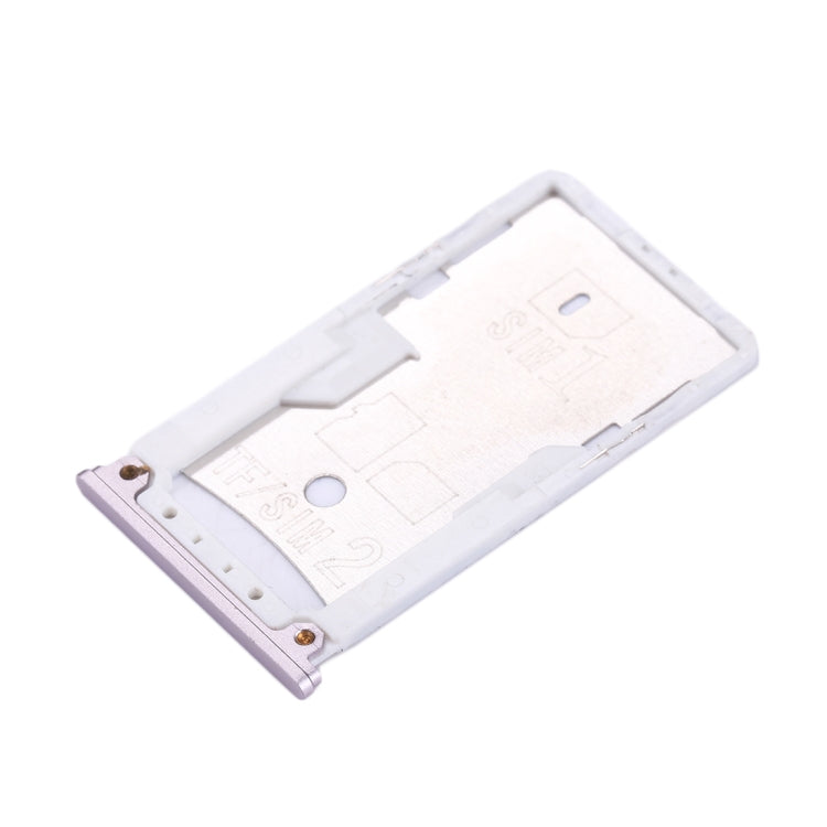 For Xiaomi Redmi 4 SIM & SIM / TF Card Tray(Grey)