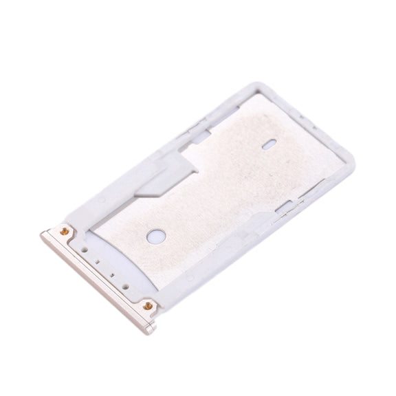 For Xiaomi Redmi 4 SIM & SIM / TF Card Tray(Gold)