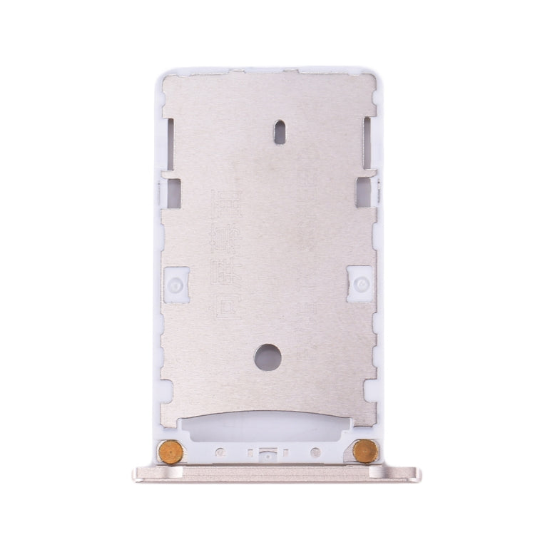 For Xiaomi Redmi Note 3 (Qualcomm Version) SIM & SIM / TF Card Tray(Gold)