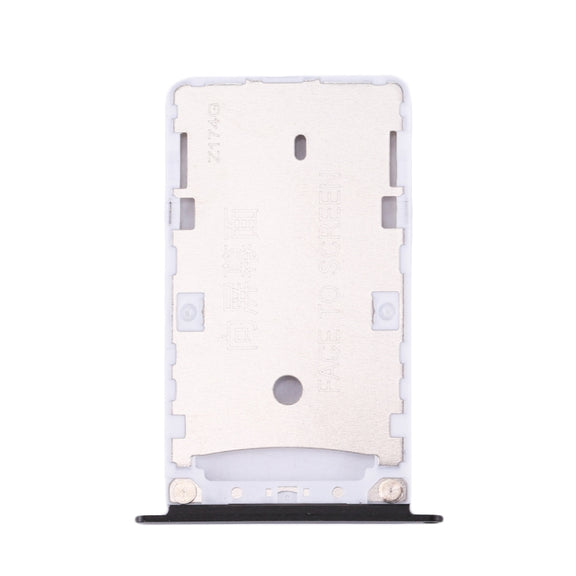 For Xiaomi Redmi Note 4X SIM & SIM / TF Card Tray(Black)