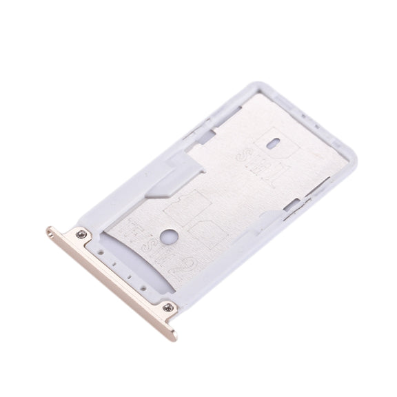 For Xiaomi Redmi Note 4X SIM & SIM / TF Card Tray(Gold)