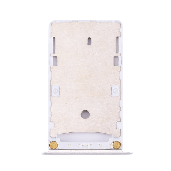 For Xiaomi Redmi 4X SIM & SIM / TF Card Tray(Silver)