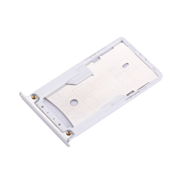 For Xiaomi Redmi 4X SIM & SIM / TF Card Tray(Silver)