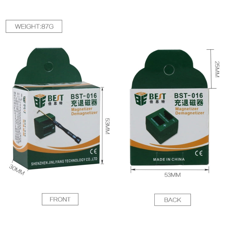 BEST BST-016 Magnetizer Demagnetizer Tool(Green)