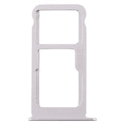 SIM Card Tray + SIM Card Tray / Micro SD Card Tray for Nokia X6 (2018) / TA-1099 / 6.1 Plus (White)