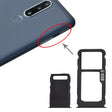 SIM Card Tray + SIM Card Tray + Micro SD Card Tray for Nokia 3.1 Plus (Blue) - Card Tray by PMc TechLife | Online Shopping South Africa | PMc TechLife | Buy Now Pay Later Mobicred