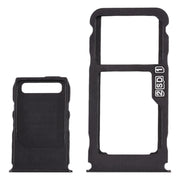 SIM Card Tray + SIM Card Tray + Micro SD Card Tray for Nokia 3.1 Plus (Blue)