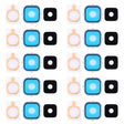 For Galaxy Alpha / G850 10pcs Back Camera Bezel & Lens Cover with Sticker - free shipping - PMc TechLife - Order now!