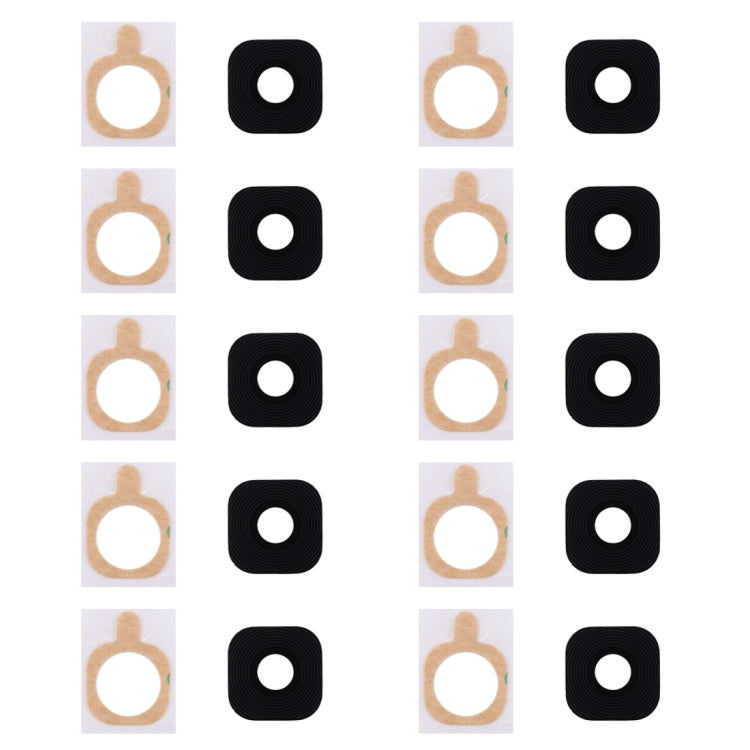 For Galaxy A8 (2016) / A810 10pcs Back Camera Lens Cover with Sticker