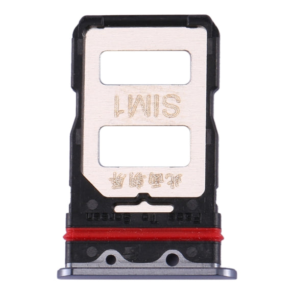 SIM Card Tray + SIM Card Tray for Xiaomi Redmi K30 Pro(Black)