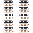 For Huawei P40 Lite E / Enjoy 10 10pcs Back Camera Lens - Camera by PMc TechLife | Online Shopping South Africa | PMc TechLife | Buy Now Pay Later Mobicred