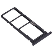 SIM Card Tray + SIM Card Tray + Micro SD Card Tray for Huawei Enjoy 10 / Honor Play 3 (Black)
