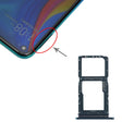 SIM Card Tray + SIM Card Tray / Micro SD Card Tray for Huawei Enjoy 10 Plus (Green) - Card Socket by PMc TechLife | Online Shopping South Africa | PMc TechLife | Buy Now Pay Later Mobicred