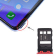 SIM Card Tray + SIM Card Tray for Honor V30 Pro / Honor V30(Red) - Card Socket by PMc TechLife | Online Shopping South Africa | PMc TechLife | Buy Now Pay Later Mobicred