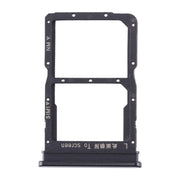 SIM Card Tray + NM Card Tray for Huawei Honor 20 Lite (Black)