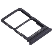 SIM Card Tray + NM Card Tray for Huawei Honor 20 Lite (Black)