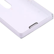 Dual SIM Battery Back Cover for Nokia Asha 502 (White)
