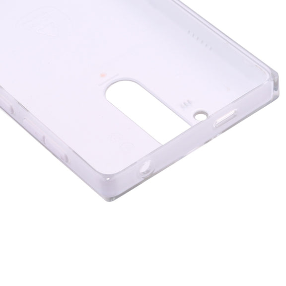 Dual SIM Battery Back Cover for Nokia Asha 502 (White)
