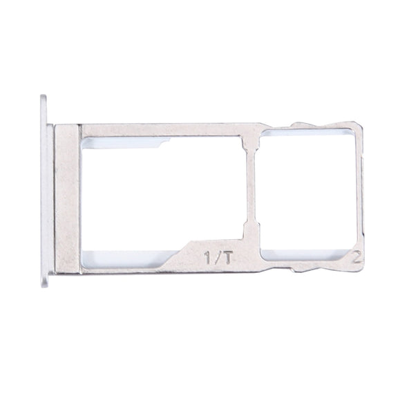 For Meizu Pro 5 SIM + SIM / Micro SD Card Tray  (Silver)