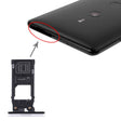 SIM Card Tray + Micro SD Card Tray for Sony Xperia XZ3(White) - Card Tray by PMc TechLife | Online Shopping South Africa | PMc TechLife | Buy Now Pay Later Mobicred