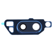 Rear Camera Lens + Cover with Adhesive for LG V30 (Blue)