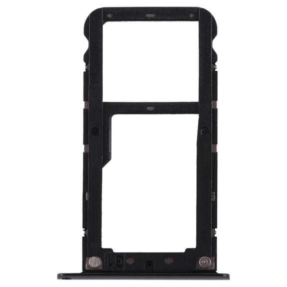 2 SIM Card Tray / Micro SD Card Tray for Xiaomi Redmi 5 Plus(Black)
