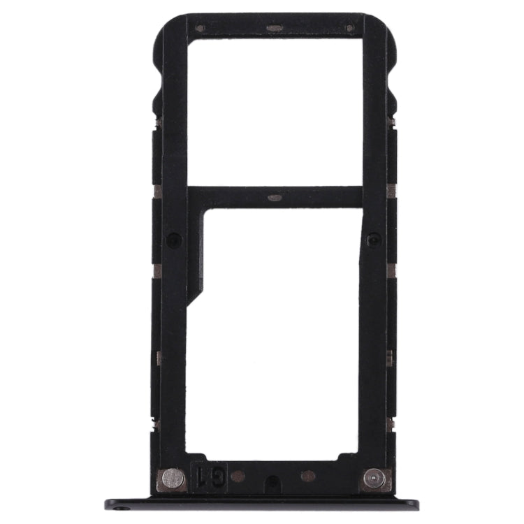 2 SIM Card Tray / Micro SD Card Tray for Xiaomi Redmi 5 Plus(Black)