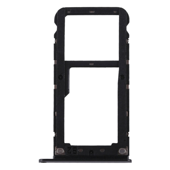 2 SIM Card Tray / Micro SD Card Tray for Xiaomi Redmi Note 5(Black)