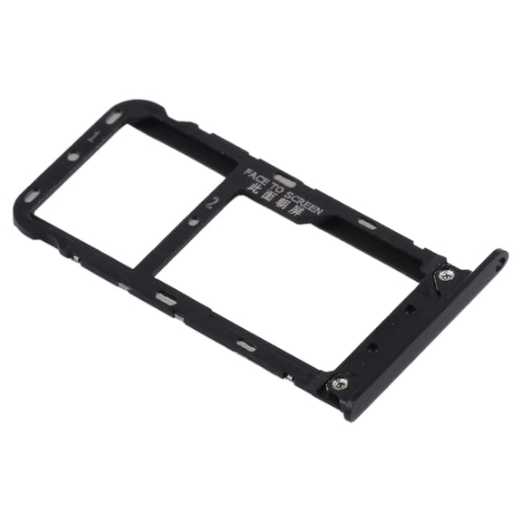 2 SIM Card Tray / Micro SD Card Tray for Xiaomi Redmi Note 5(Black)