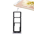 2 SIM Card Tray + Micro SD Card Tray for Xiaomi Redmi Note 5A(Grey) - Card Tray by PMc TechLife | Online Shopping South Africa | PMc TechLife | Buy Now Pay Later Mobicred