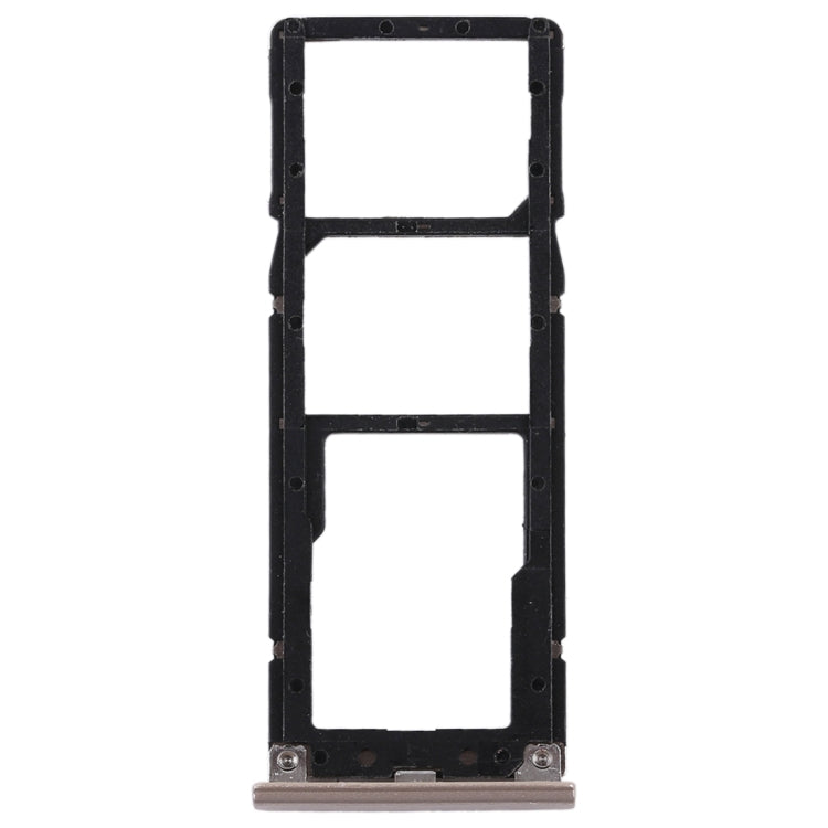 2 SIM Card Tray + Micro SD Card Tray for Xiaomi Redmi Note 5A(Gold)