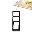 2 SIM Card Tray + Micro SD Card Tray for Xiaomi Redmi Note 5A(Rose Gold) - Card Tray by PMc TechLife | Online Shopping South Africa | PMc TechLife | Buy Now Pay Later Mobicred