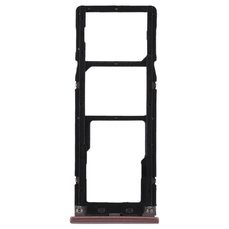 2 SIM Card Tray + Micro SD Card Tray for Xiaomi Redmi Note 5A(Rose Gold)