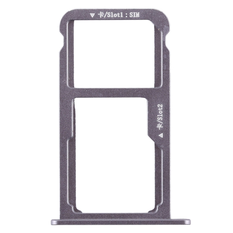 SIM Card Tray + SIM Card Tray / Micro SD Card for Huawei G9 Plus (Grey)