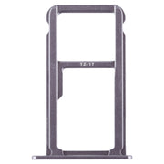 SIM Card Tray + SIM Card Tray / Micro SD Card for Huawei G9 Plus (Grey)